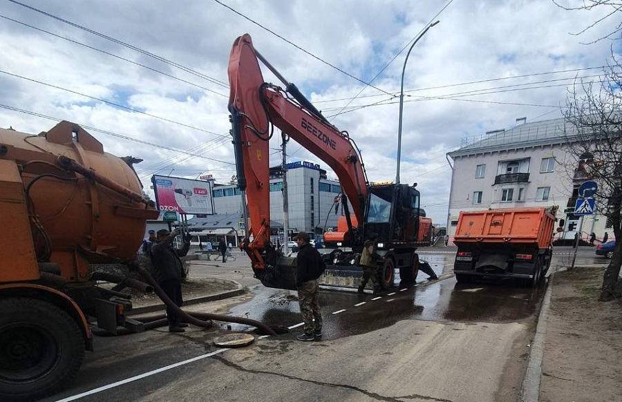Коммунальная авария произошла сегодня в Улан-Удэ