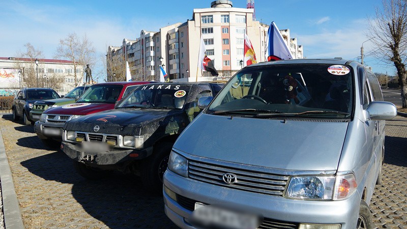 В Улан-Удэ прибыли участники автопробега «Дорога к Победе» из Владивостока