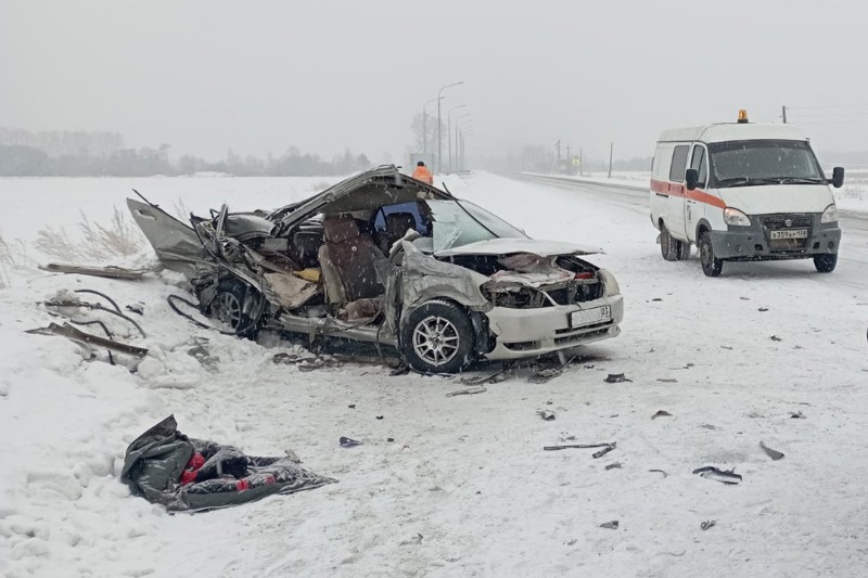 В Бурятии в страшном ДТП погиб водитель