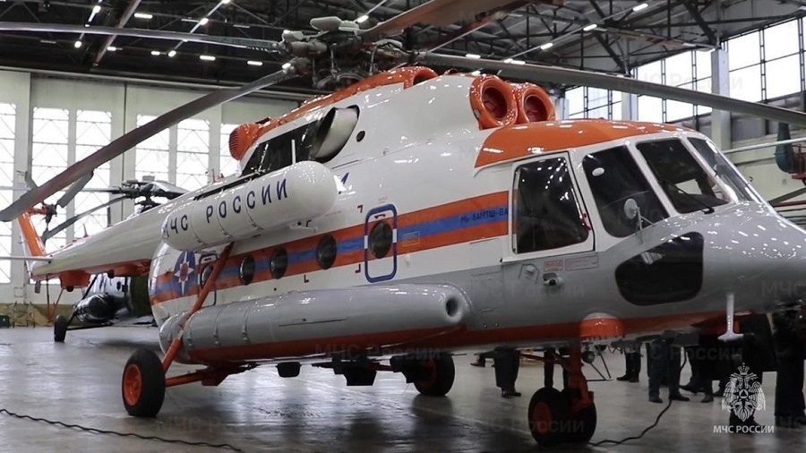 МЧС России получило вертолеты от Улан-удэнского Авиазавода