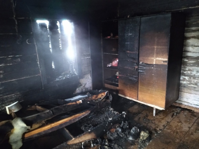 В Бурятии мужчина уснул с сигаретой и устроил пожар в чужом доме