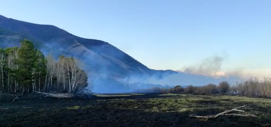 Более ста человек сражались с лесными пожарами в Бурятии  