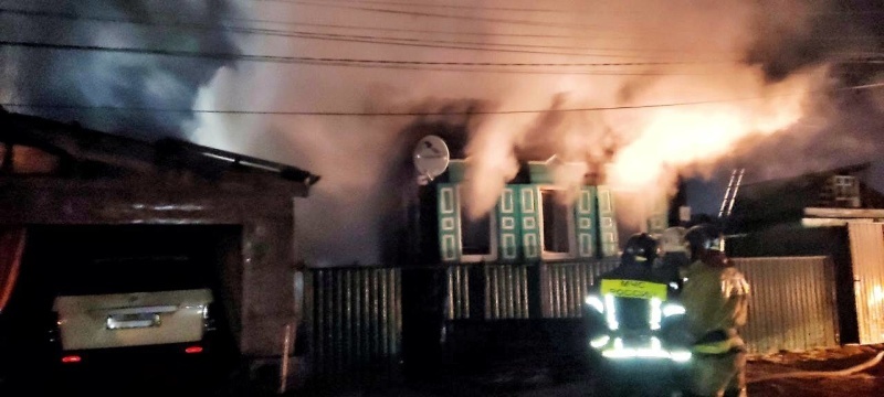 Улан-удэнец получил ожоги, спасаясь из горящего дома
