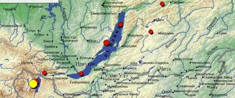 До Бурятии дошло землетрясение из Монголии