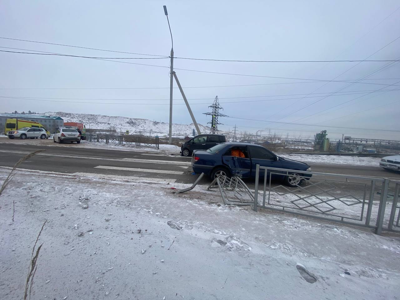 В тройном ДТП в Улан-Удэ пострадали трое детей