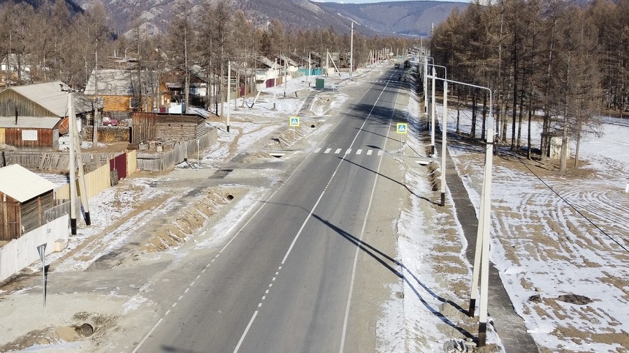 В Бурятии установят освещение на четырех километрах дорог  