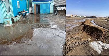 Режим «Чрезвычайная ситуация» действует в Иволгинском районе из-за талых вод