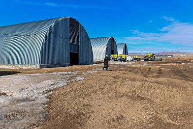 В Джидинском районе Бурятии строят крупнейший откормочный комплекс