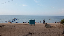 На Байкале открыли официальный пляж