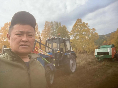 Бывший полицейский построит ферму по откорму скота в родном селе в Бурятии