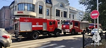 В Улан-Удэ сегодня горело кафе