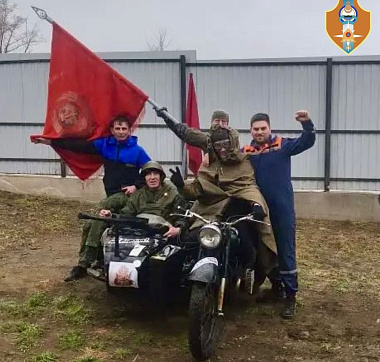 В Гусиноозерске отреставрировали мотоцикл времен ВОВ