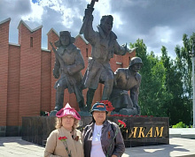 Представительницы землячества Бурятии поучаствовали в патриотической акции в Московской области