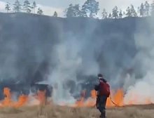 В Улан-Удэ снова горел Богородский остров
