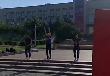 Энергия на весь день: в центре Улан-Удэ прошла традиционная утренняя зарядка