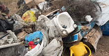 Горожан просят не выбрасывать домашний мусор на кладбище