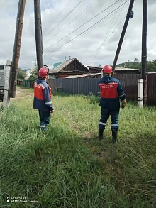 В Бурятии энергетики «Россети Сибирь» устраняют последствия непогоды