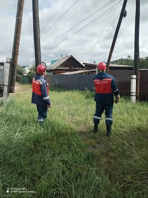 В Бурятии энергетики «Россети Сибирь» устраняют последствия непогоды
