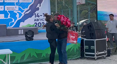 На марафоне «Чистый Байкал» в Бурятии прозвучало предложение руки и сердца