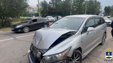 В Улан-Удэ в ДТП пострадал 2-летний ребенок