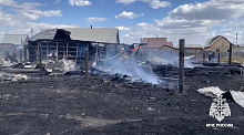 Женщина с подростком погибли на пожаре в пригороде Улан-Удэ