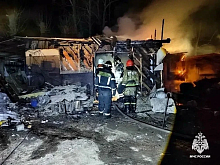 В Улан-Удэ мужчина пытался потушить пожар и получил ожог рук