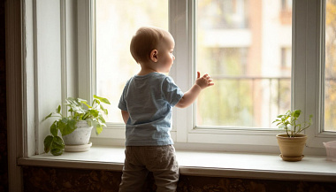 В Улан-Удэ трехлетний ребенок выпал из окна четвертого этажа